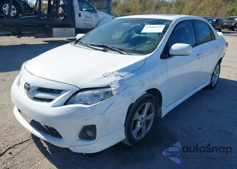2011 Toyota Corolla S from USA, damaged, VIN 2T1BU4EE5BC604077